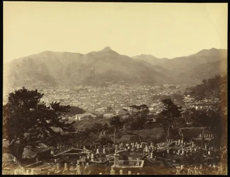 View of Nagasaki from the Battery Hill