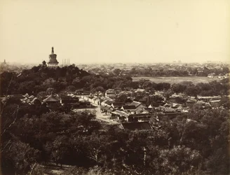 View of the Gardens and Buddhist Temple of Peking