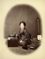 Young Lady, with Pipe