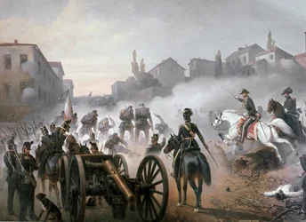 The Battle of Pastrengo (detail)