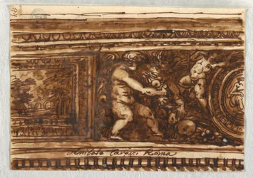 A Painted Wall Decoration