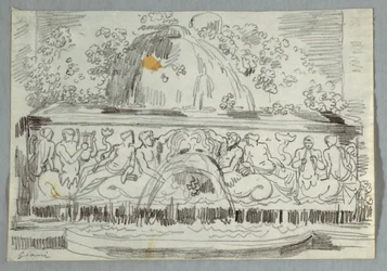 Design for Fountain with Tritone