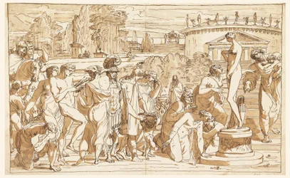 Worship of Venus in a Classical Landscape, ca. 1820