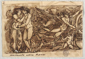 Frieze with Psyche and Love