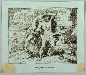 Hercules Hurls Lichas into the Sea