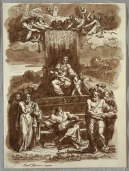 Madonna Enthroned