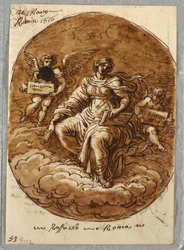Personification of Theology, After Raphael