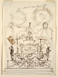 Project for a Catafalque for the Funeral Service for Pope Pius VI in Forli