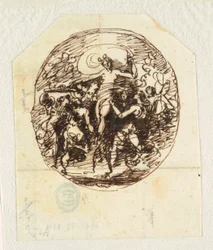 The Triumph of Venus designed for the bedroom of Palazzo Milzetti, Faenza