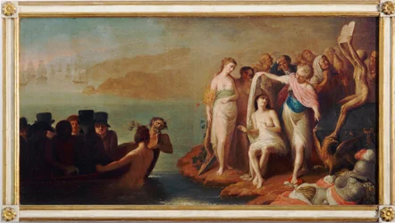 Arrival of Italian Exiles in France in 1802