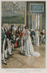 Madame Bonaparte Receiving Ambassadors at the Tuileries