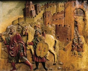Boadbil, Last Muslim King Leaving Granada in 1492