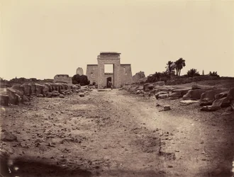 Avenue of Sphinxes and Ptolemaic Propylon, Karnak, Thebes