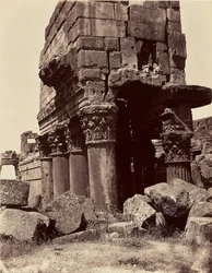 Details of the Capitals of the Columns of the Temple of Jupiter - Baalbek