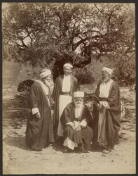 Group of Druze Sheikhs: Mount Carmel