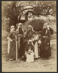 Group of Young Druze Girls: Mount Carmel