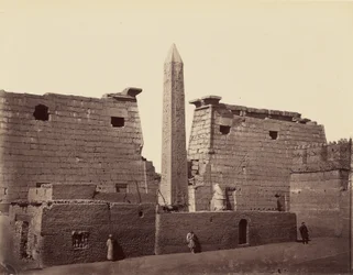 Temple of Luxor: Obelisk and Pylon [Thebes]