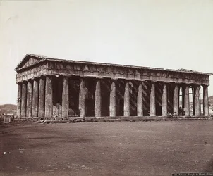 The Temple of Theseus on the Acropolis of Athens