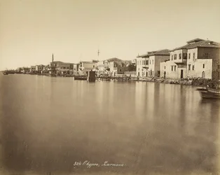 View of the City of Larnaca, in Cyprus