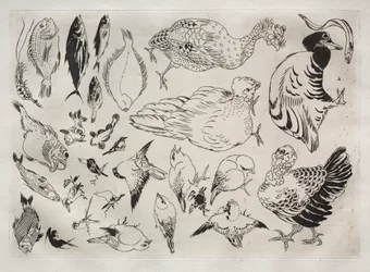 Dinner Service (Rousseau service): Ducks, Fish, etc. (no. 12)