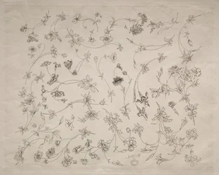 Flower Designs for Plates and Borders No. 14, 1872