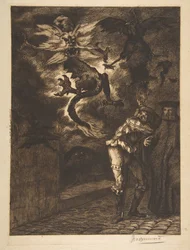 Get Out of My Sun, Scoundrels! Panurge Leaving Raminagrobis