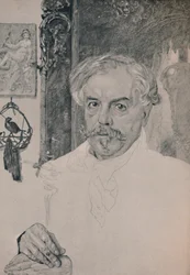 Portrait of Edmund De Goncourt, 1882
