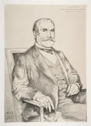 Portrait of Louis Robert, 1873