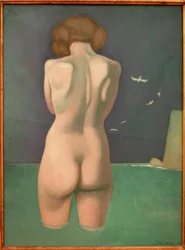 Bather with Birds