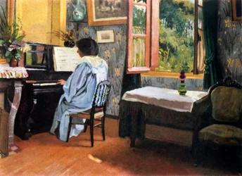 Lady at the Piano