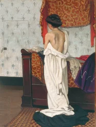 Nude Back in an Interior. 1902