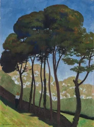 The Big Trees, Around Honfleur, c. 1909