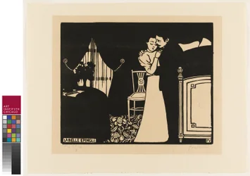 The Fine Pin, plate three from 