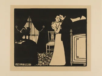 The Fine Pin, Plate Three from Intimacies