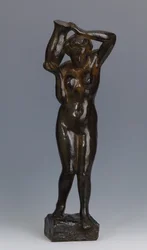 Woman with a Pitcher, Study