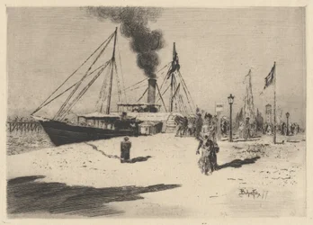 Wharf at Trouville