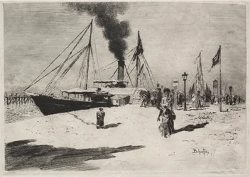 The Wharf at Trouville
