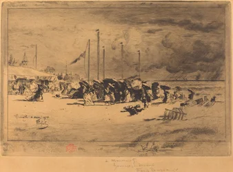 Squall at Trouville