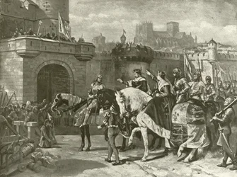 Third Part of Henry VI. Act II, Scene II (engraving)