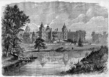 Ferrieres-en-Brie (Seine-et-Marne), former property of the Rothschild family