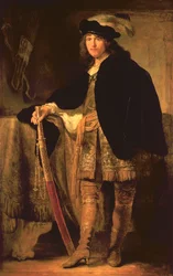 Portrait of a Young Man with a Sword, c.1635-40