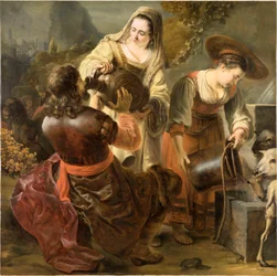 Rebecca and Eliezer at the Well