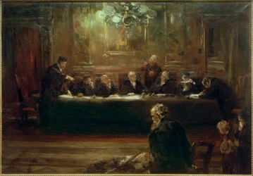 Before the Judges