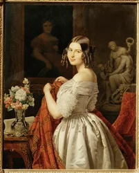 Young Lady at Her Toilet