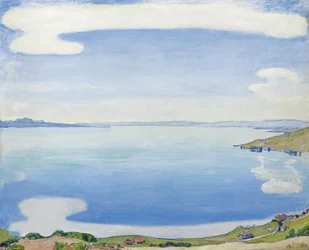 Lake Geneva seen from Chexbres, 1904
