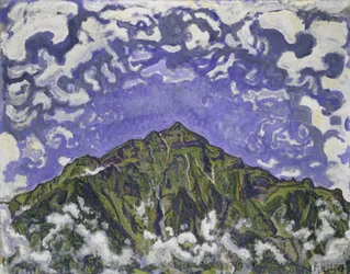 Mount Niesen seen from Heustrich