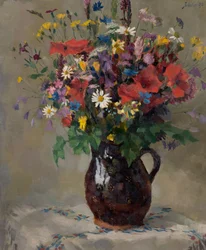 Meadow Flowers in Jug