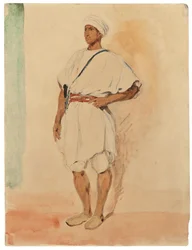 A Standing Moroccan