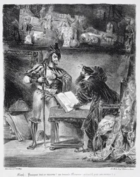 First Meeting between Faust and Mephistopheles: 