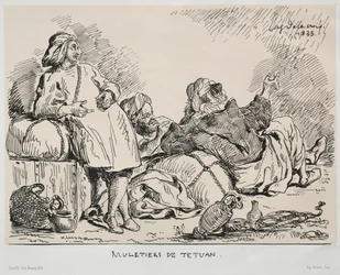 Muleteers of Tétuan, 1833